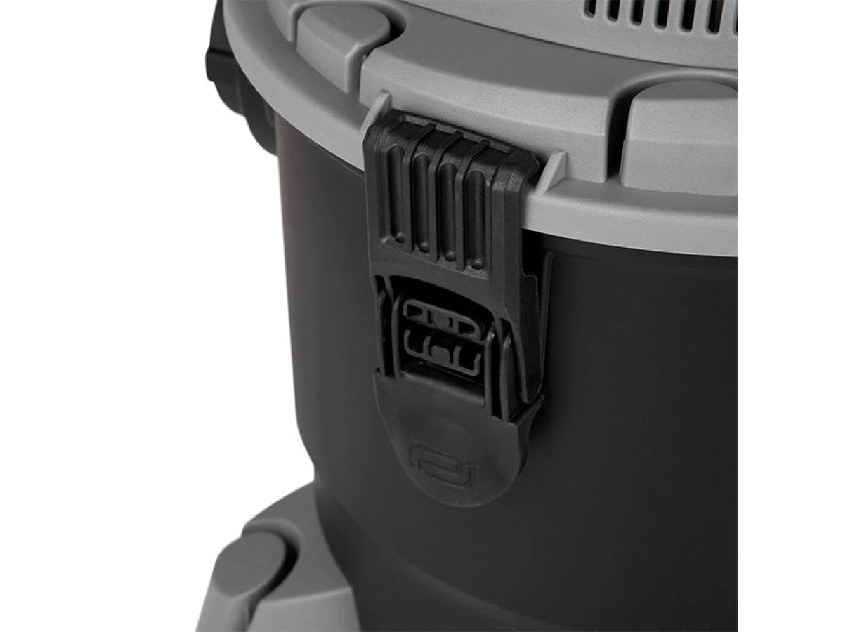 Пилосос будівельний 1.0 кВт, бак 15 л., пластик, >17кПа INTERTOOL DT-1015 