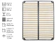 Каркас ламельний металевий 1200*2000 L38 T25*25 (4,5) 