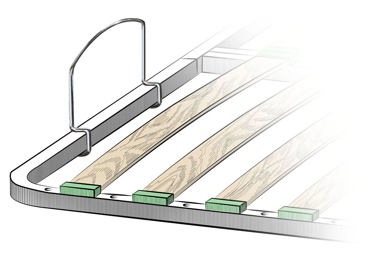 Ограничитель для матраса 30*30 