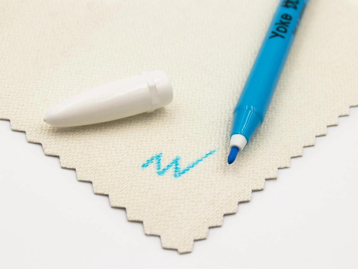 Маркер блакитний водозмивний Yoke 