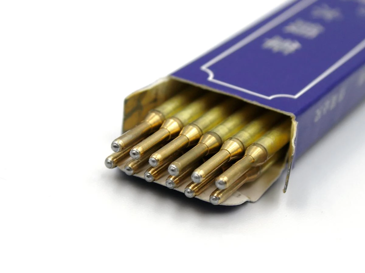 Стрижень срібний сталевий для шкіри YHG 