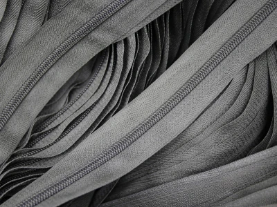 Блискавка рулонна №5 сірий