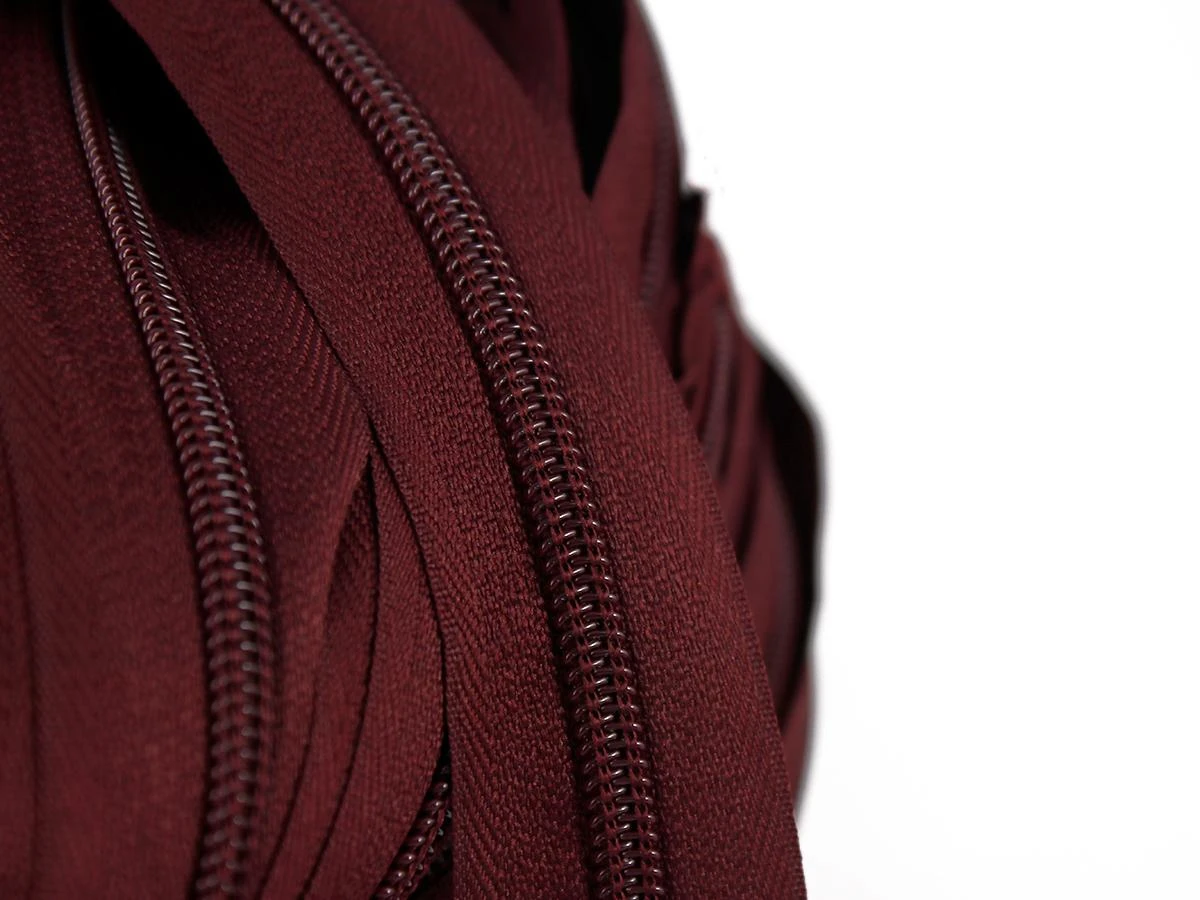 Блискавка рулонна №5 вишневий 