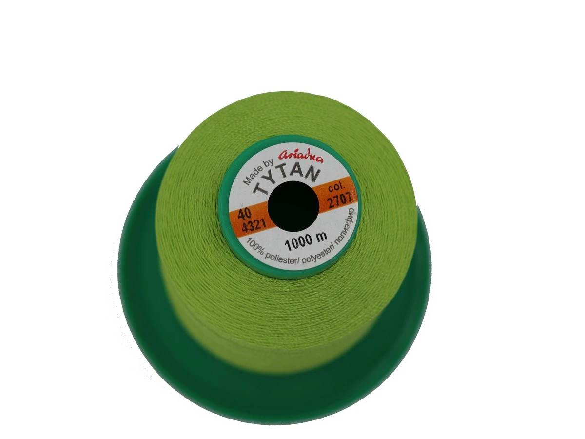 Tytan (Титан) 40(1000м) колір №2707 - лайм 