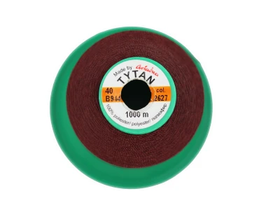 Tytan (Титан) 40(1000м) колір №2627 - червоно-коричневий