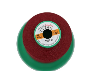 Tytan (Титан) 40(1000м) колір №2623 - винний