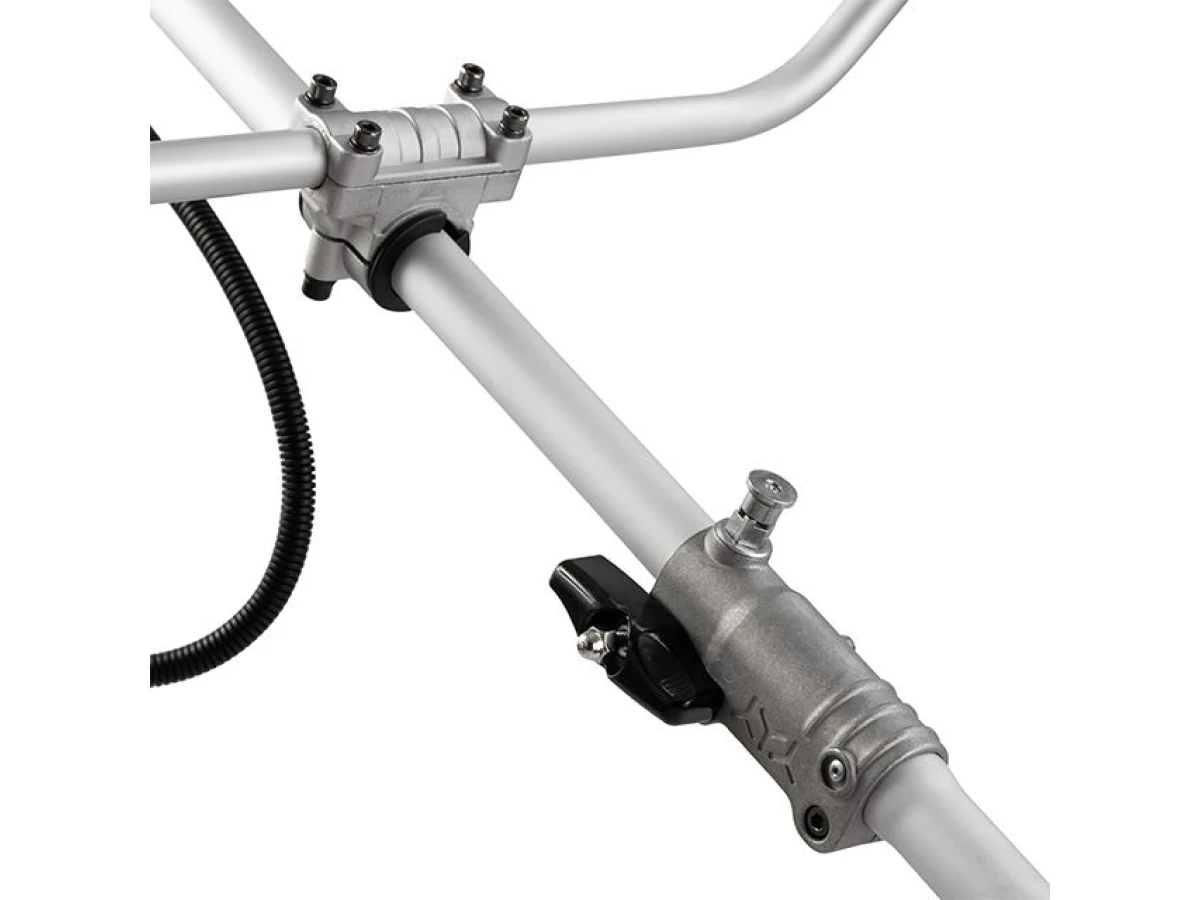 Триммер аккумуляторный с бесщеточным двигателем 40 В (2х20 В), 6000 об/мин, диаметр вращения диска/лески 255/350 мм, катушка + 3-х зуб.нож, без ЗУ АКБ INTERTOOL WT-9213 