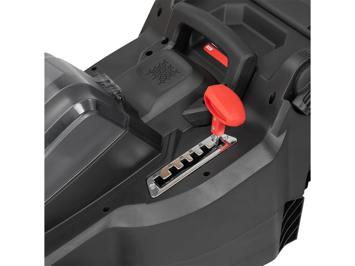 Газонокосилка аккумуляторная с бесщеточным двигателем 40 В (2х20В), 3500об/мин, ширина захвата 370 мм, высота среза 25-75мм, контейнер 40л, без ЗУ АКБ INTERTOOL WT-9216 