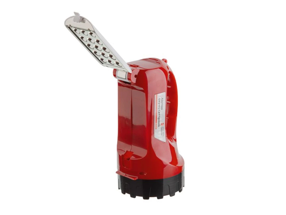 Ліхтар акумуляторний 1 LED 5W+15 LED INTERTOOL LB-0101 