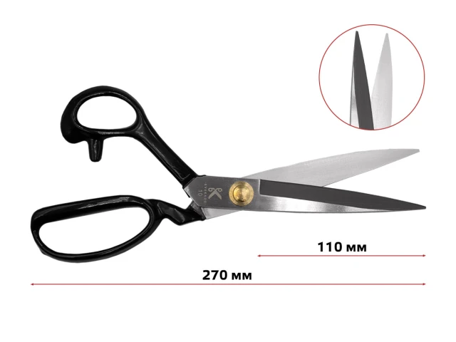 Ножиці закрійника (10'') JinJian для шульги 