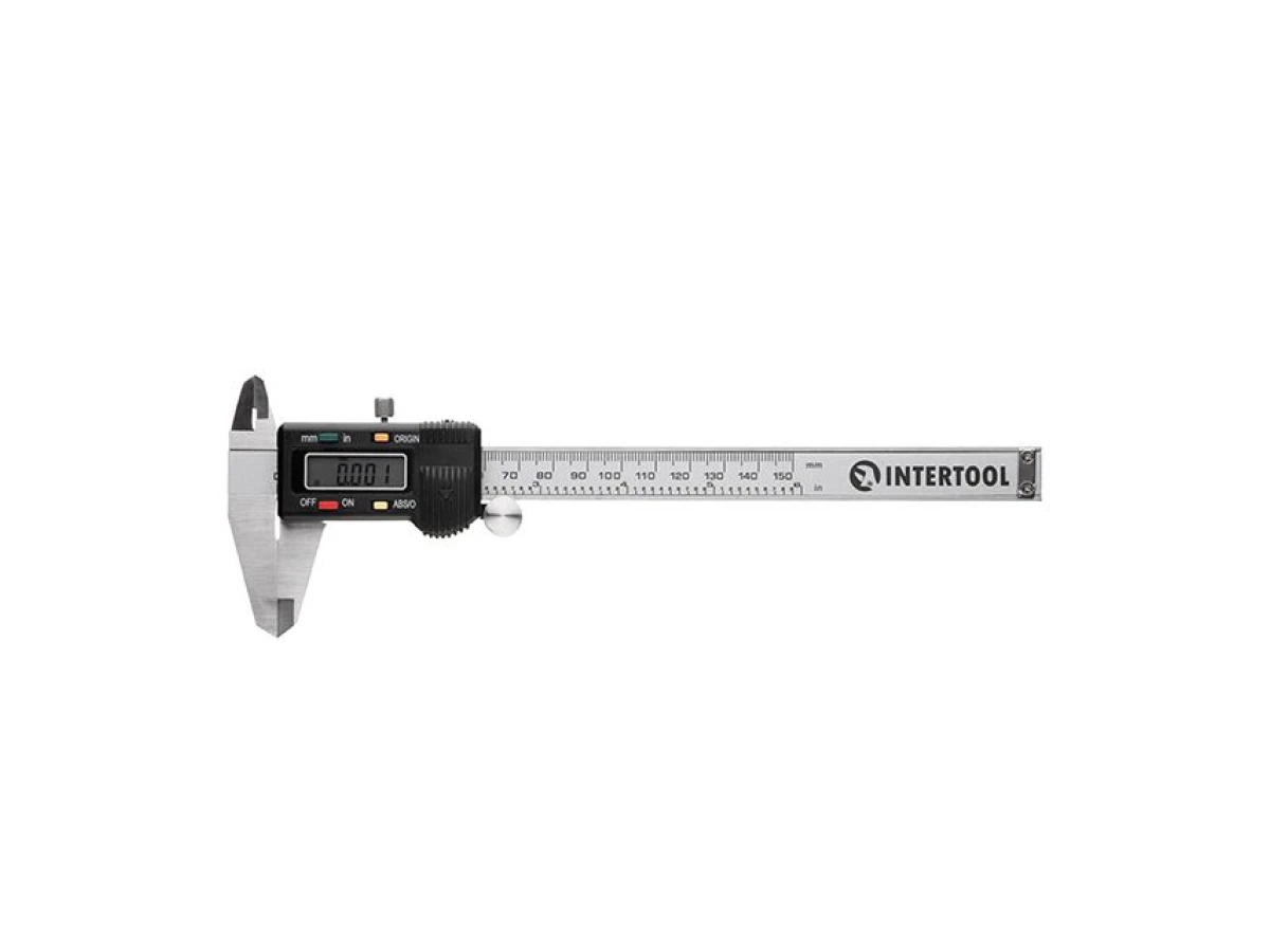 Штангенциркуль электронный 150 мм INTERTOOL MT-3006 
