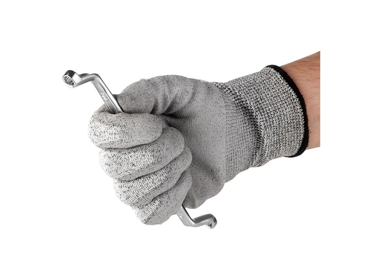 Ключ накидний 6х7 мм, CrV, покриття сатин-хром, PROF DIN3113 INTERTOOL XT-1206 