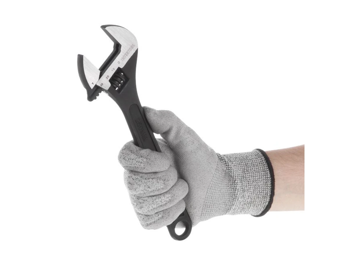 Ключ розвідний 250 мм INTERTOOL HT-0193 