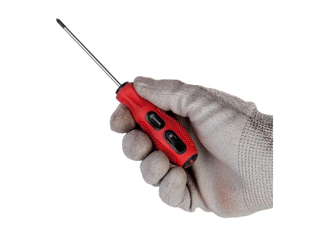 Викрутка хрестова PZ0 x 75 мм INTERTOOL VT-3153 