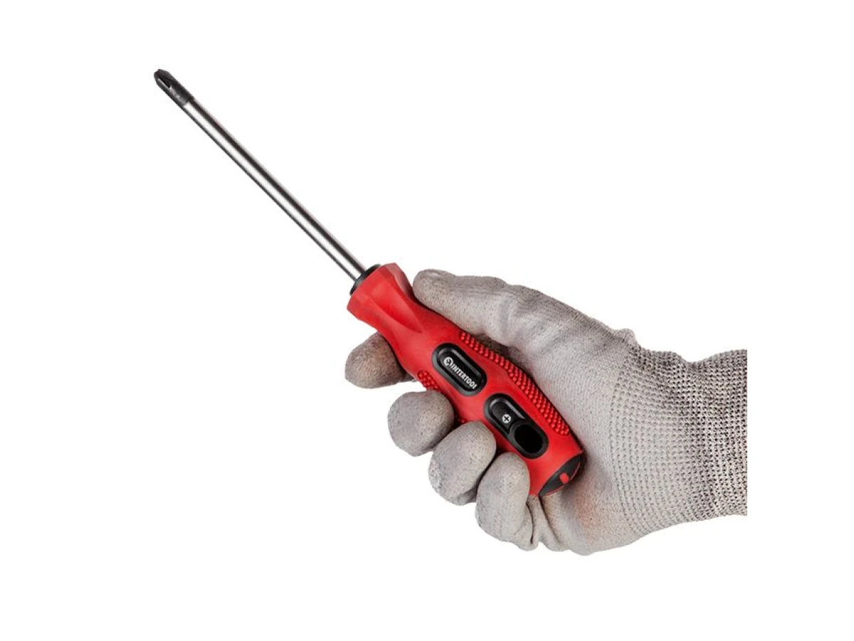 Викрутка хрестова PZ3 x 125 мм INTERTOOL VT-3161 