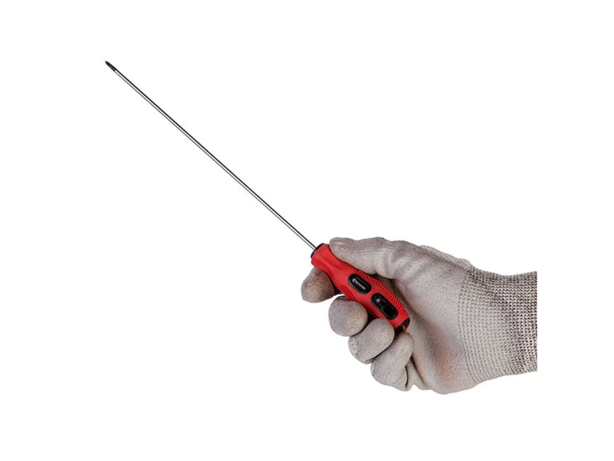 Викрутка хрестова PH0 * 200 мм INTERTOOL VT-3135 