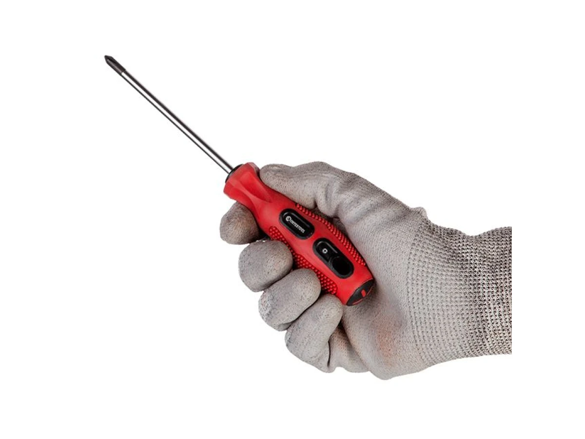 Викрутка хрестова PH1 * 100 мм INTERTOOL VT-3137 