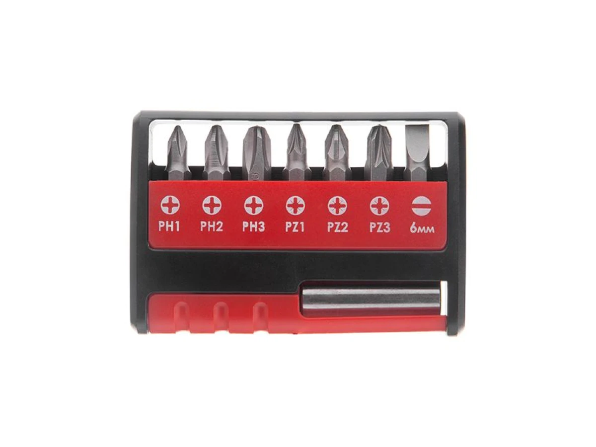 Набор насадок на отвертку 7 шт. INTERTOOL VT-0107 