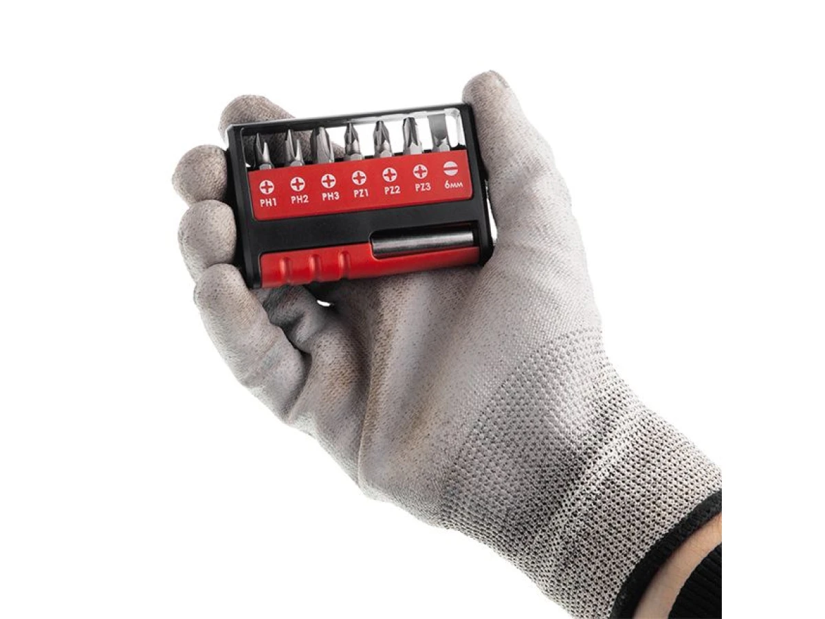 Набор насадок на отвертку 7 шт. INTERTOOL VT-0107 