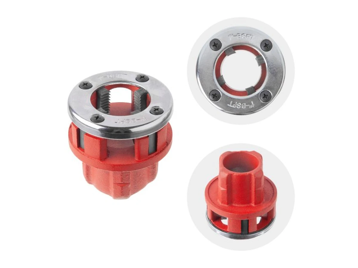 Набор плашек 3 шт для нарезки резьбы 1/2"; 3/4"; 1" INTERTOOL SD-8003 