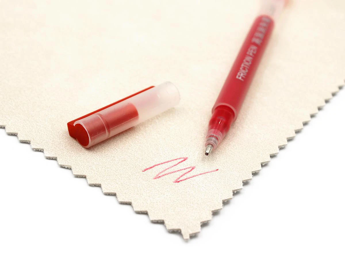 Ручка для шкіри червона водозмивна 