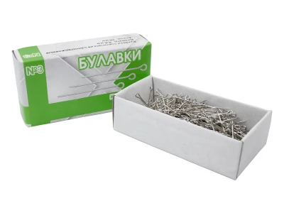 Булавки кравецькі Niekel (500 шт)