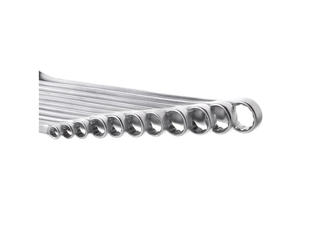 Набір ключів комбінованих 11 од., 7-19 мм, Cr-V INTERTOOL HT-1250 