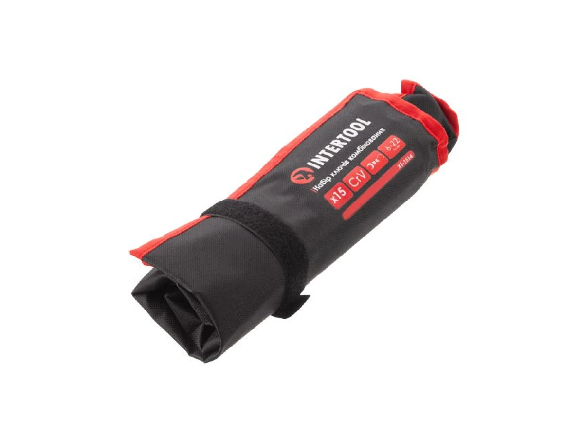 Набір ключів комбінованих 15 од., 6-22 мм, PROF, чохол INTERTOOL XT-1514 