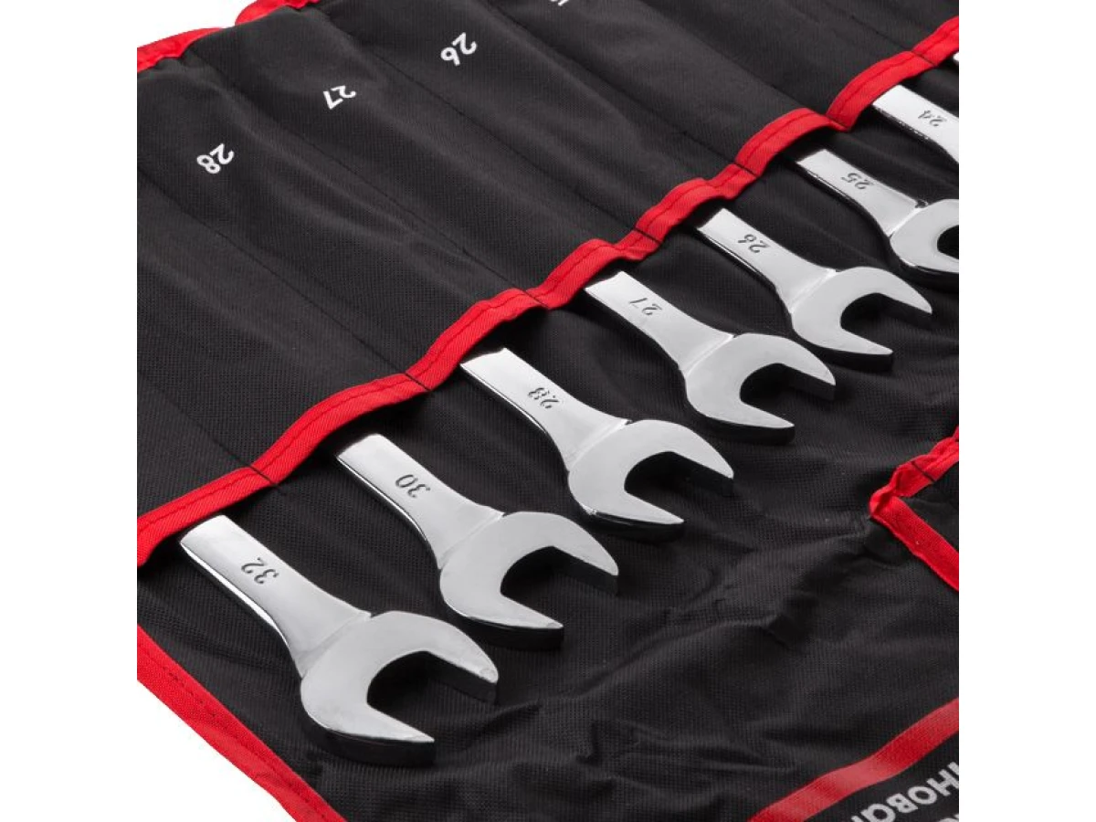 Набір комбінованих ключів 26 од., 6-32 мм, PROF, чохол INTERTOOL XT-1526 