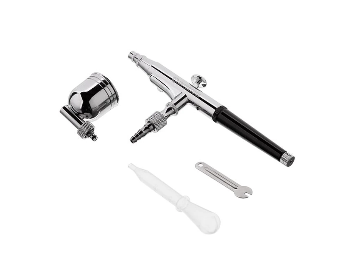 Аерограф міні з набором аксесуарів INTERTOOL PT-1504 