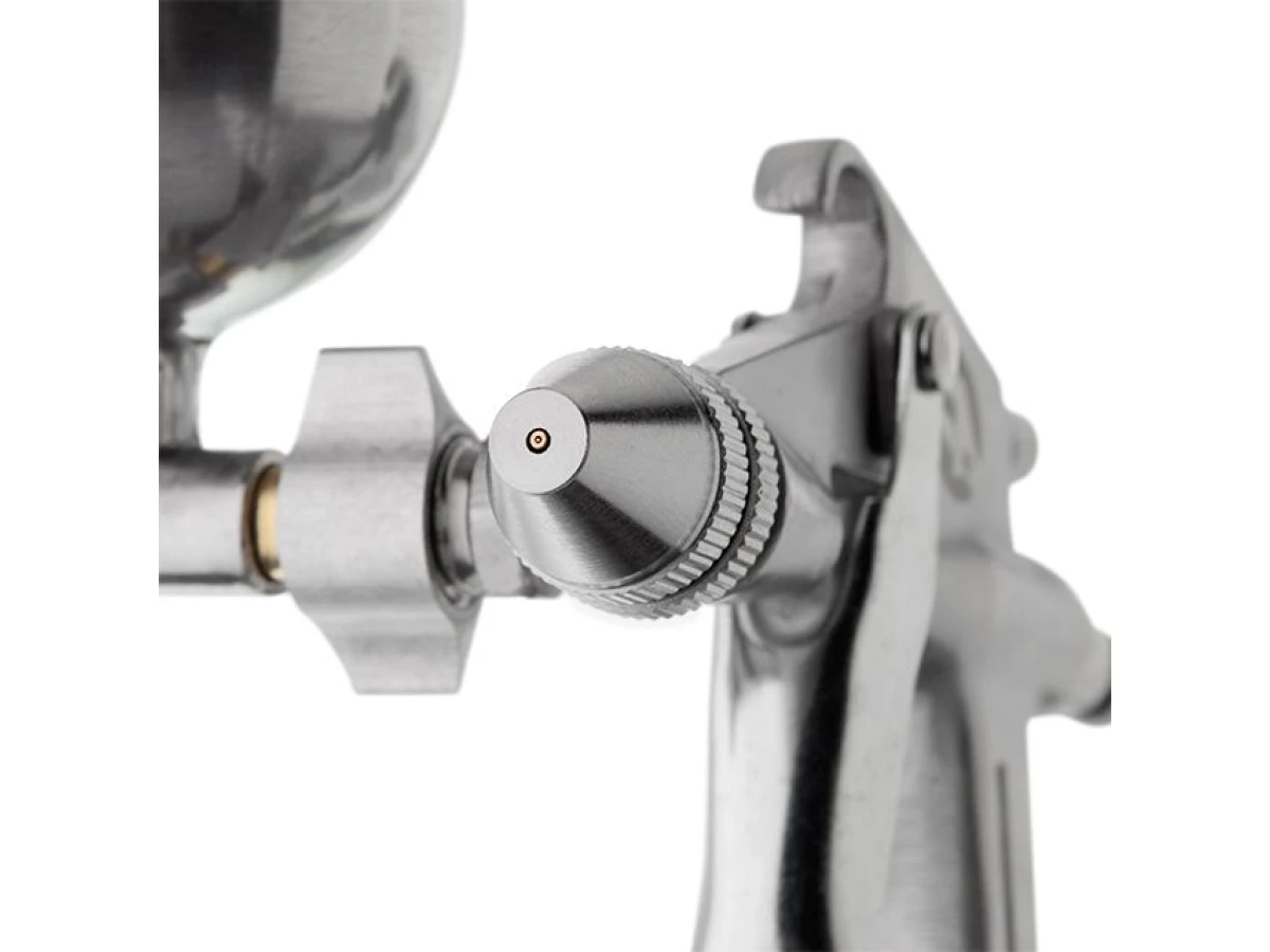 Фарбопульт пневматичний HP MINI, форсунка 0.5 мм, верхній металевий бачок 200 мл, 5 бар INTERTOOL PT-0303 