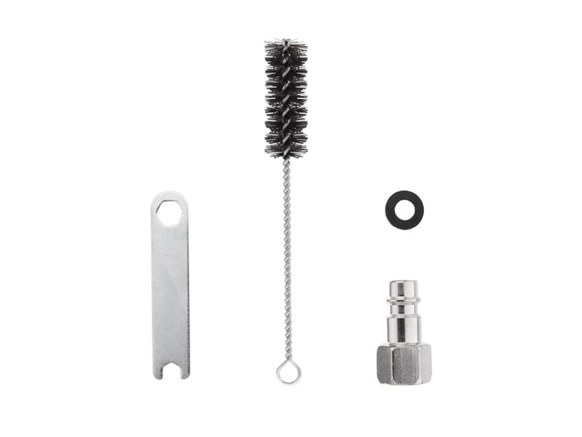 Фарбопульт пневматичний HP MINI, форсунка 0.5 мм, верхній металевий бачок 200 мл, 5 бар INTERTOOL PT-0303 