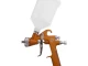 Фарбопульт пневматичний HP, форсунка 1.5 мм, верхній пластиковий бачок 600 мл, 5 бар INTERTOOL PT-0113 