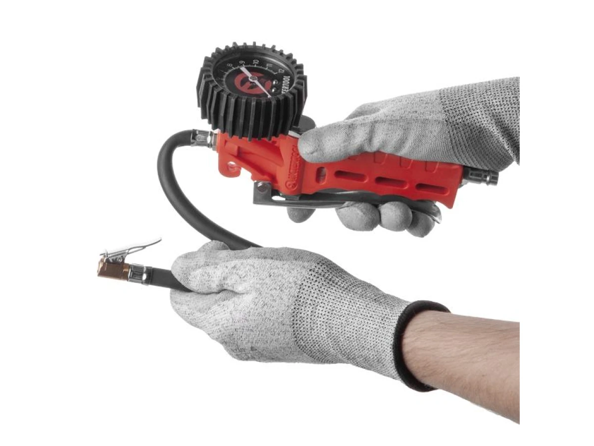 Пістолет для підкачування коліс із манометром пневматичний. PROF 60G INTERTOOL PT-0505 