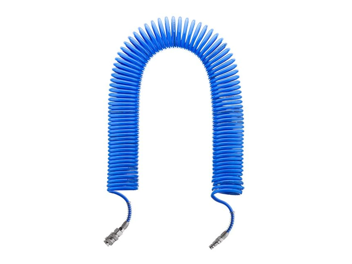 Шланг спіральний із швидкороз'ємним з'єднанням 5,5x8мм, 20м INTERTOOL PT-1709 