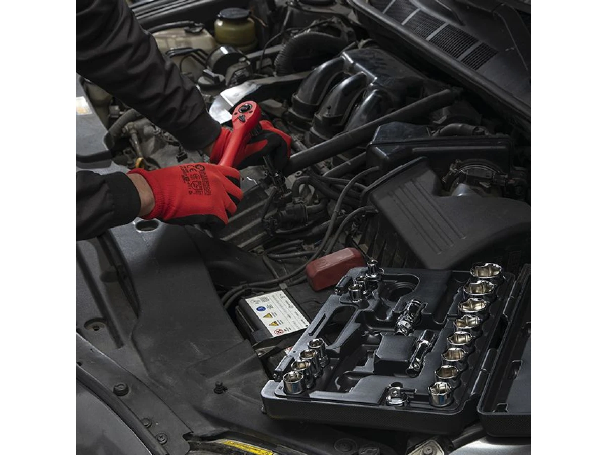 Набір інструментів професійний, 1/2", 21 од. CrV INTERTOOL ET-6021 