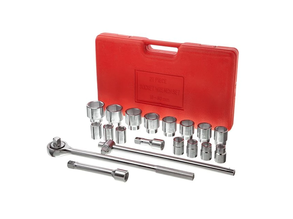 Набір головок і комплектуючих, 3/4", 21 од. HT-2221 