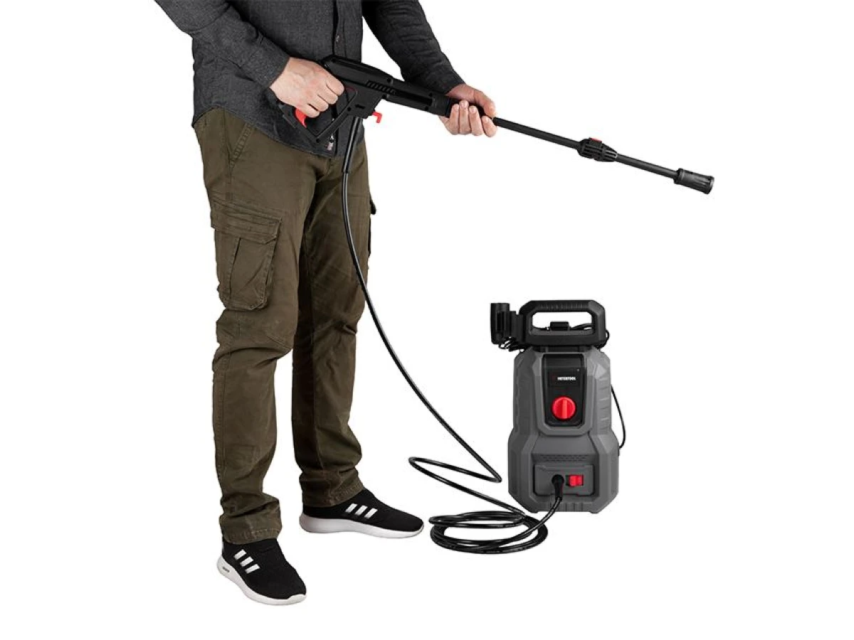 Мойка высокого давления 1200 Вт, 5.5-6.5 л/мин, 70-100 бар, шланг 5 м INTERTOOL DT-1512 