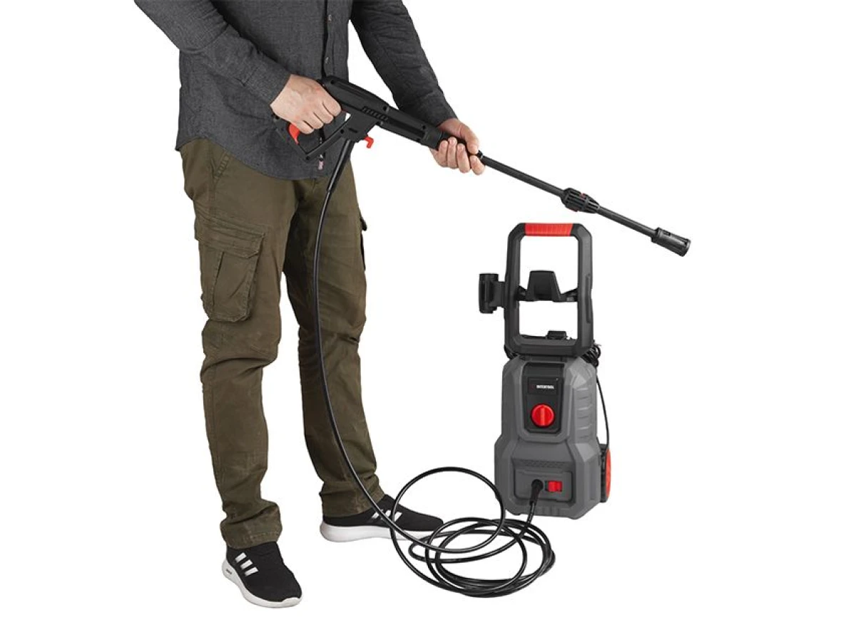 Мойка высокого давления 1600 Вт, 6-7 л/мин, 90-130 бар, шланг 5 м INTERTOOL DT-1514 