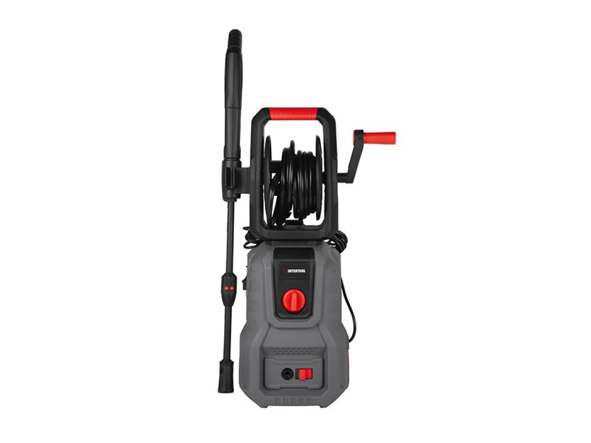 Мойка высокого давления 1800 Вт, 6-7 л/мин, 100-140 бар, шланг 5 м INTERTOOL DT-1516 