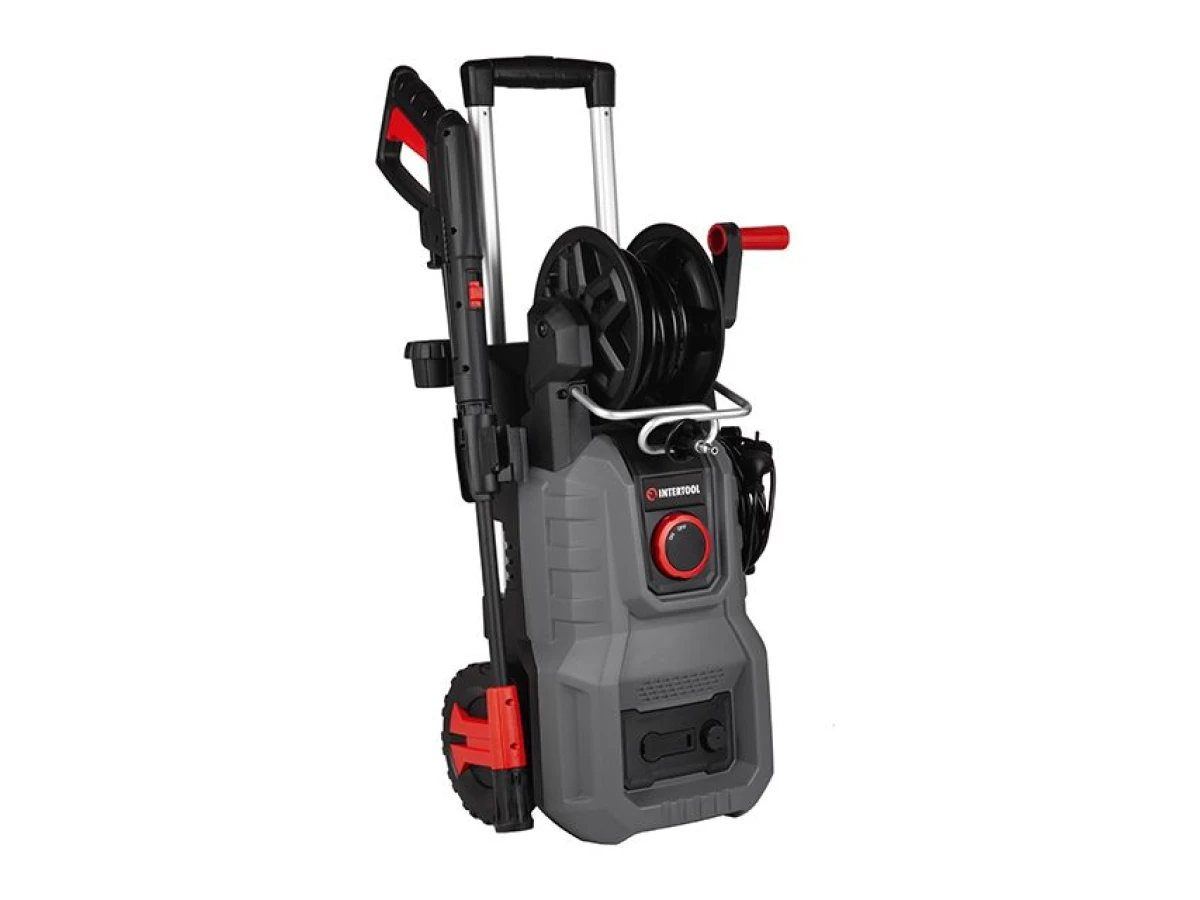 Мойка высокого давления 2000вт, 6-7 л/мин, 110-160бар, шланг 5м INTERTOOL DT-1518 