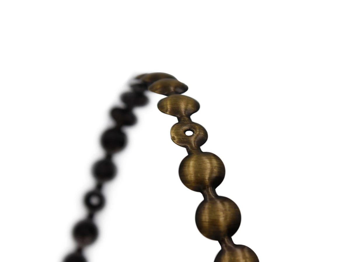 Стрічка цвяхова 11 мм Латунь (1 м без цвяхів) 