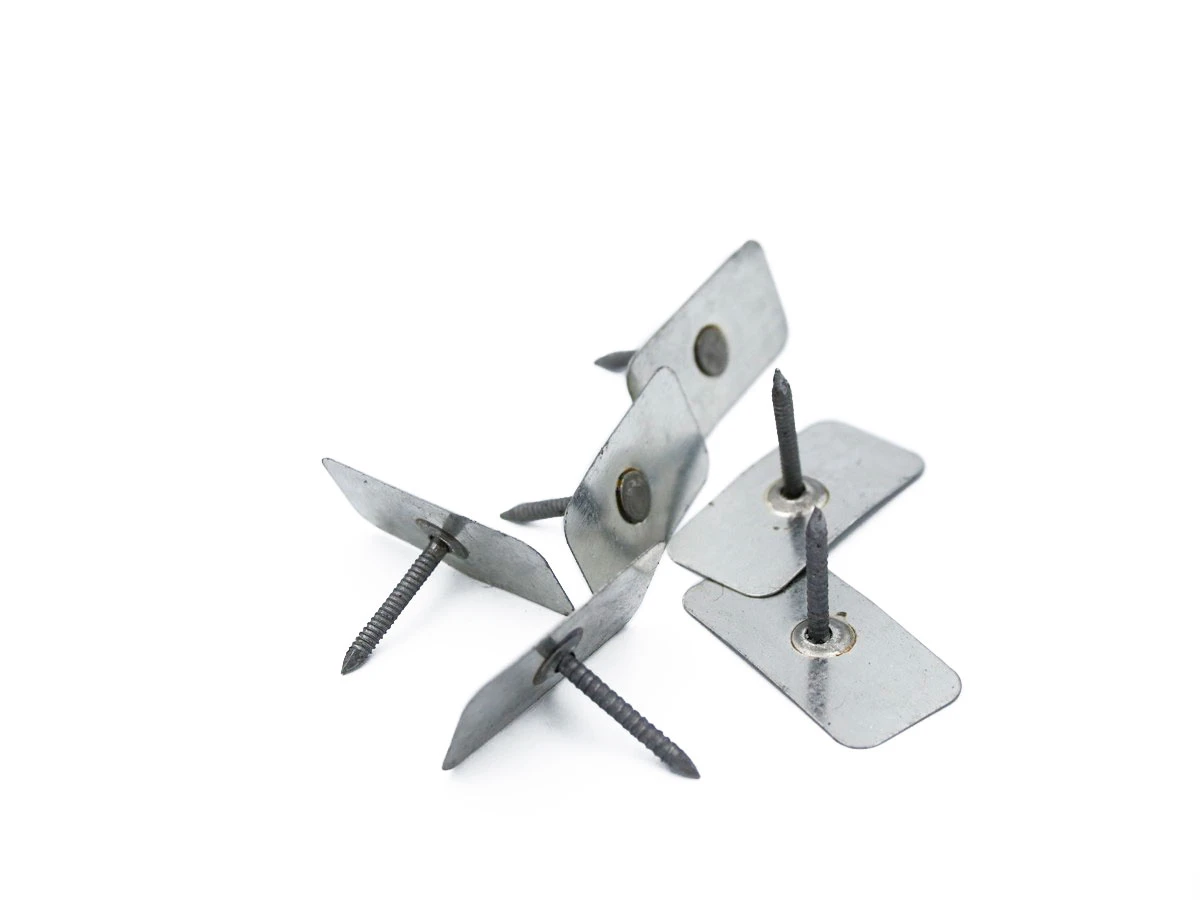 Цвях із шляпкой-пластиной 