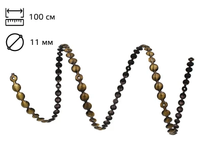 Стрічка цвяхова 11 мм Латунь (1 м +18 цвяхів)