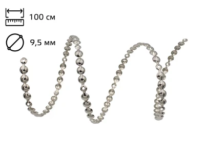 Стрічка цвяхова 9.5 мм Nickel (1 м +19 цвяхів)