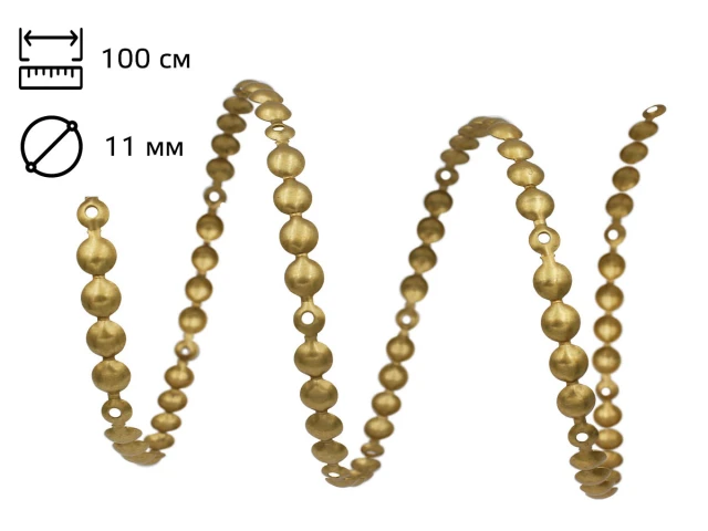 Стрічка цвяхова 11 мм Gold (1 м +19 цвяхів) 