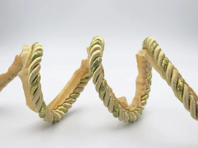 Шнур для декору 10 мм бежевий