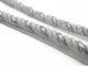 Шнур для декору 10 мм срібро 