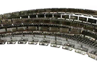 Стрічка металева для потайного шва