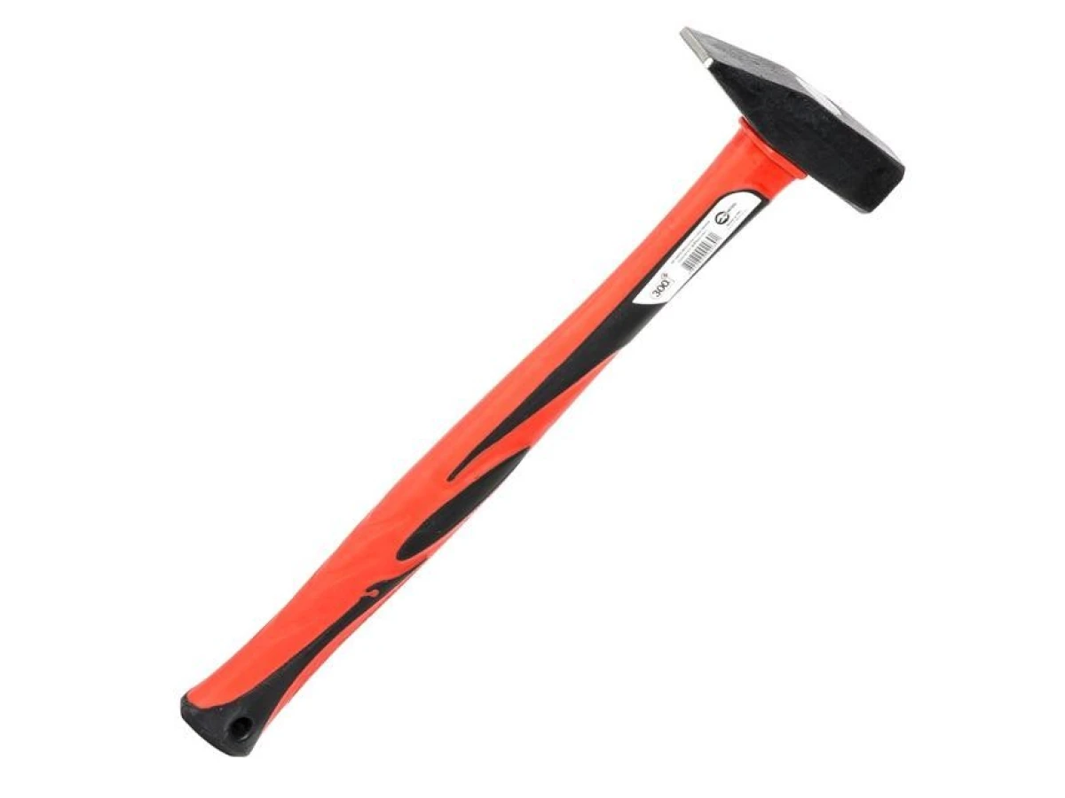 Молоток 300 г.ручка з фібергласу INTERTOOL HT-0203 